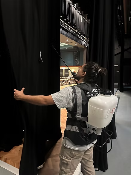 Fire Retardant for theatres in New Zealand