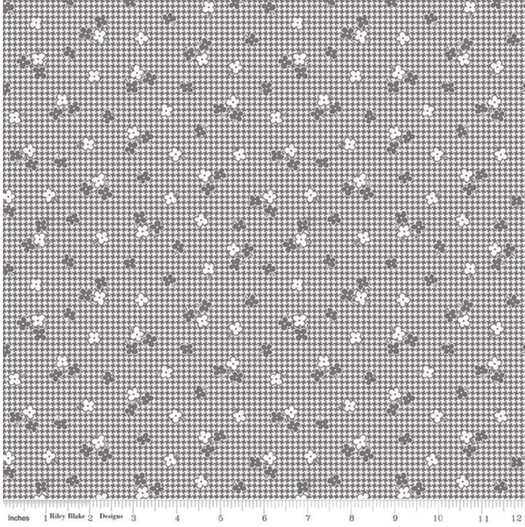 Stitch Houndstooth Steel