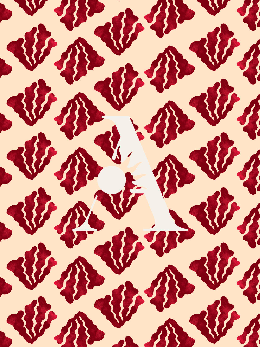 Algae Fan - Abstract Watercolor +2