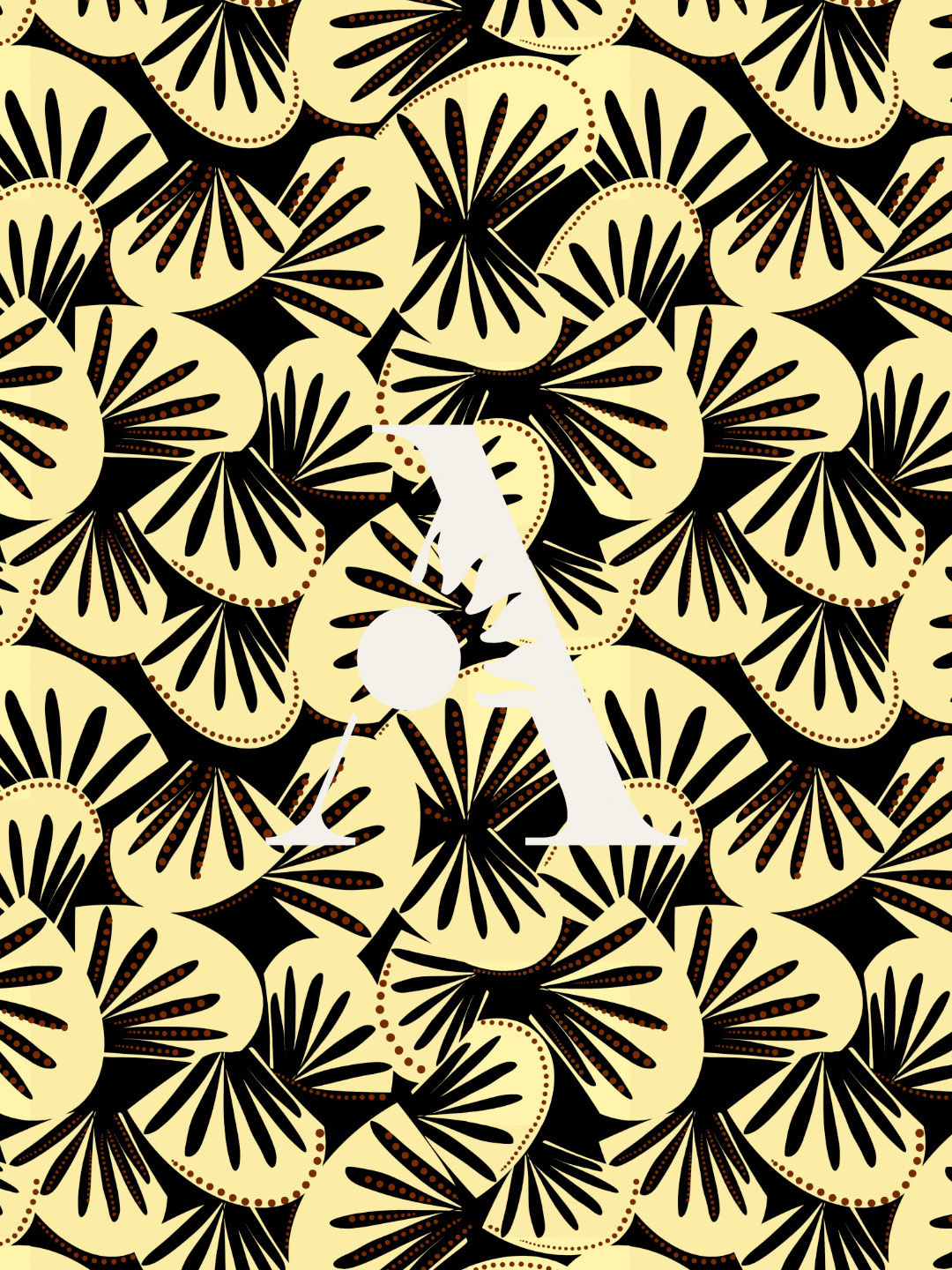 Nouveau Fan - Graphic Abstract