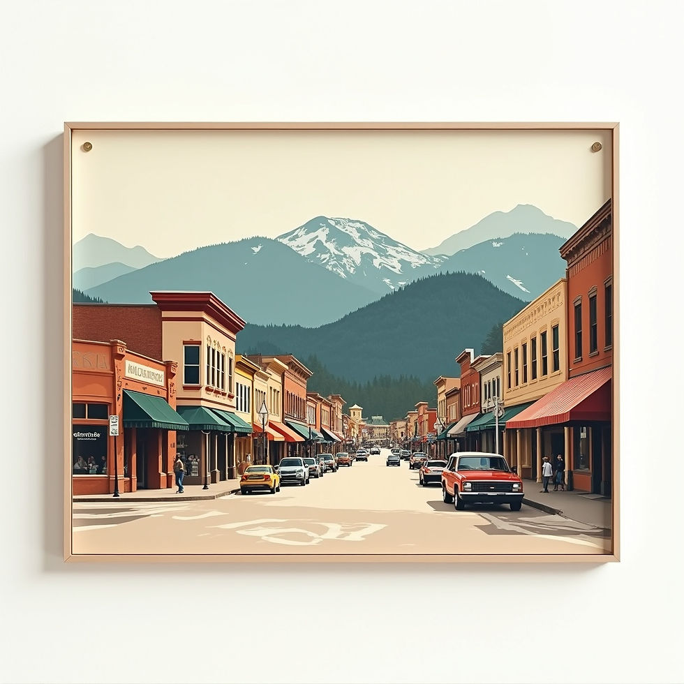 Colorado Mountain Town