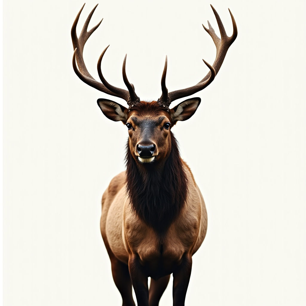 Majestic Elk Portrait