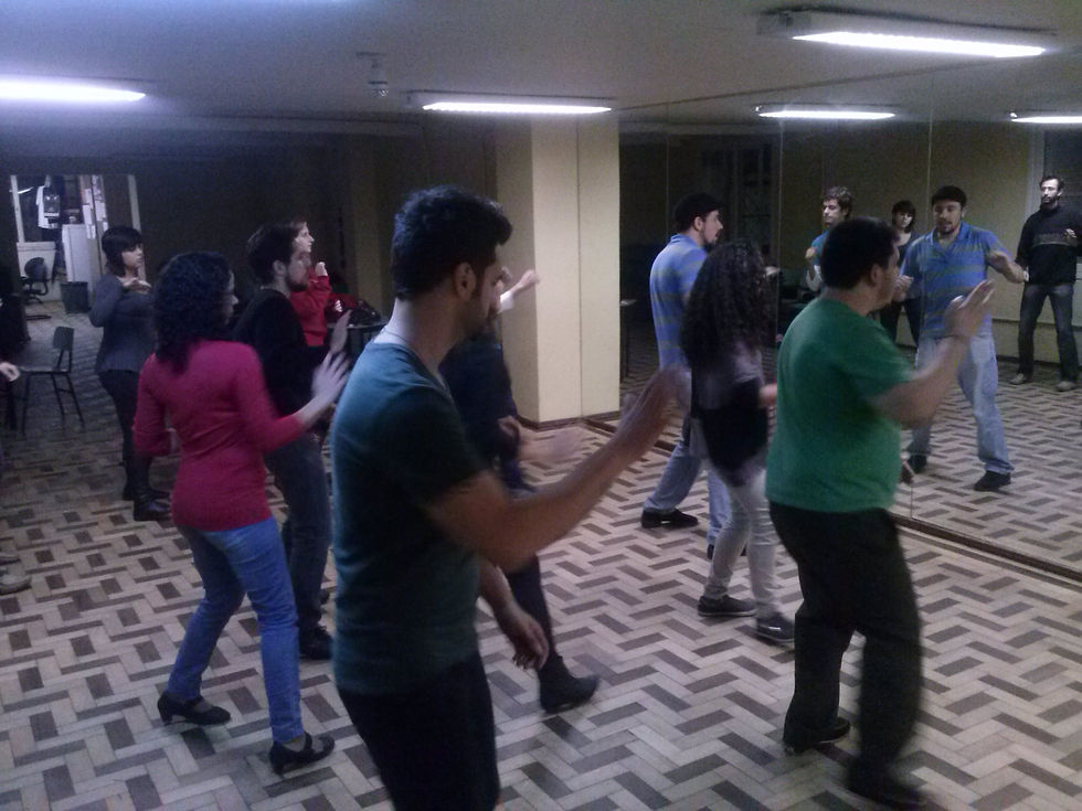 Dança de salão iniciante