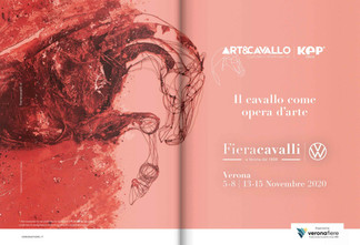 Fiera Cavalli, Verona . Rivista Cavalli e Cavalieri, pubblicazione opera di Marika Ramunno