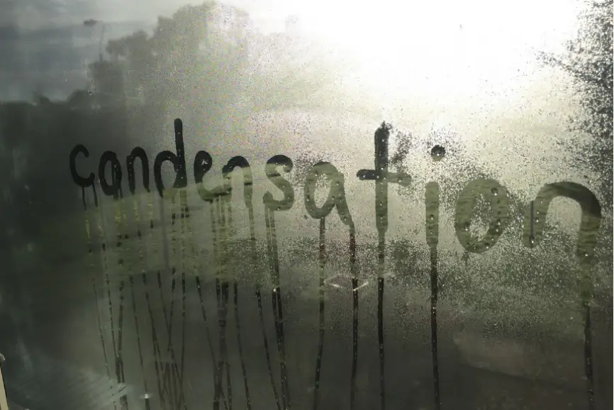 condensation on outside of windows