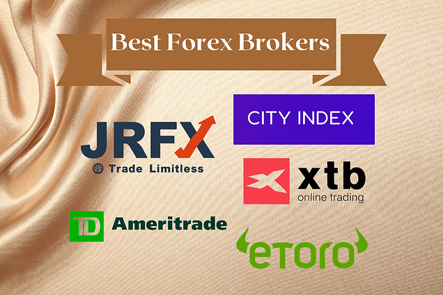 best forex brokers, JRFX, TD Ameritrade, CITY INDEX, xtb, eTORO