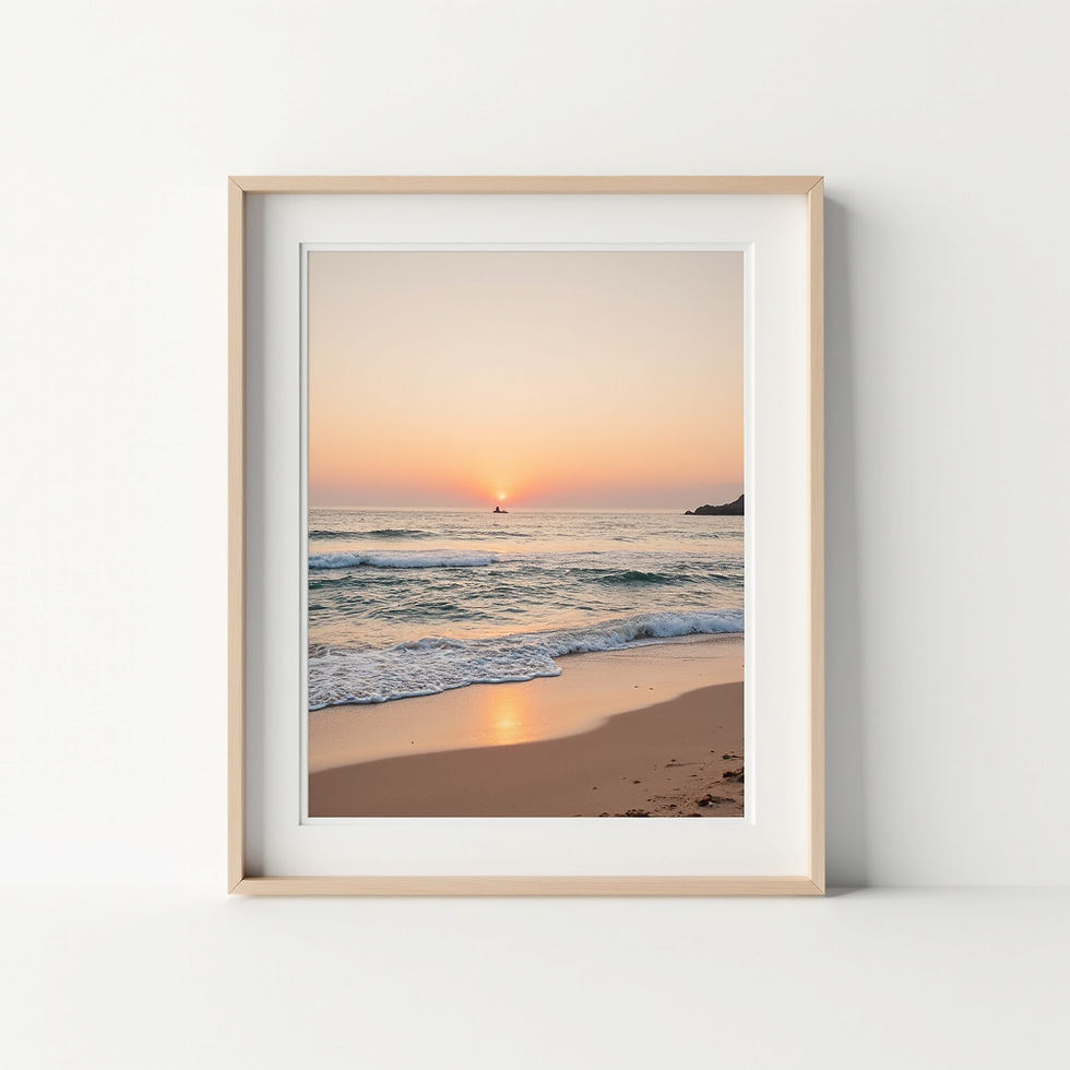 Oceanic Horizon Print