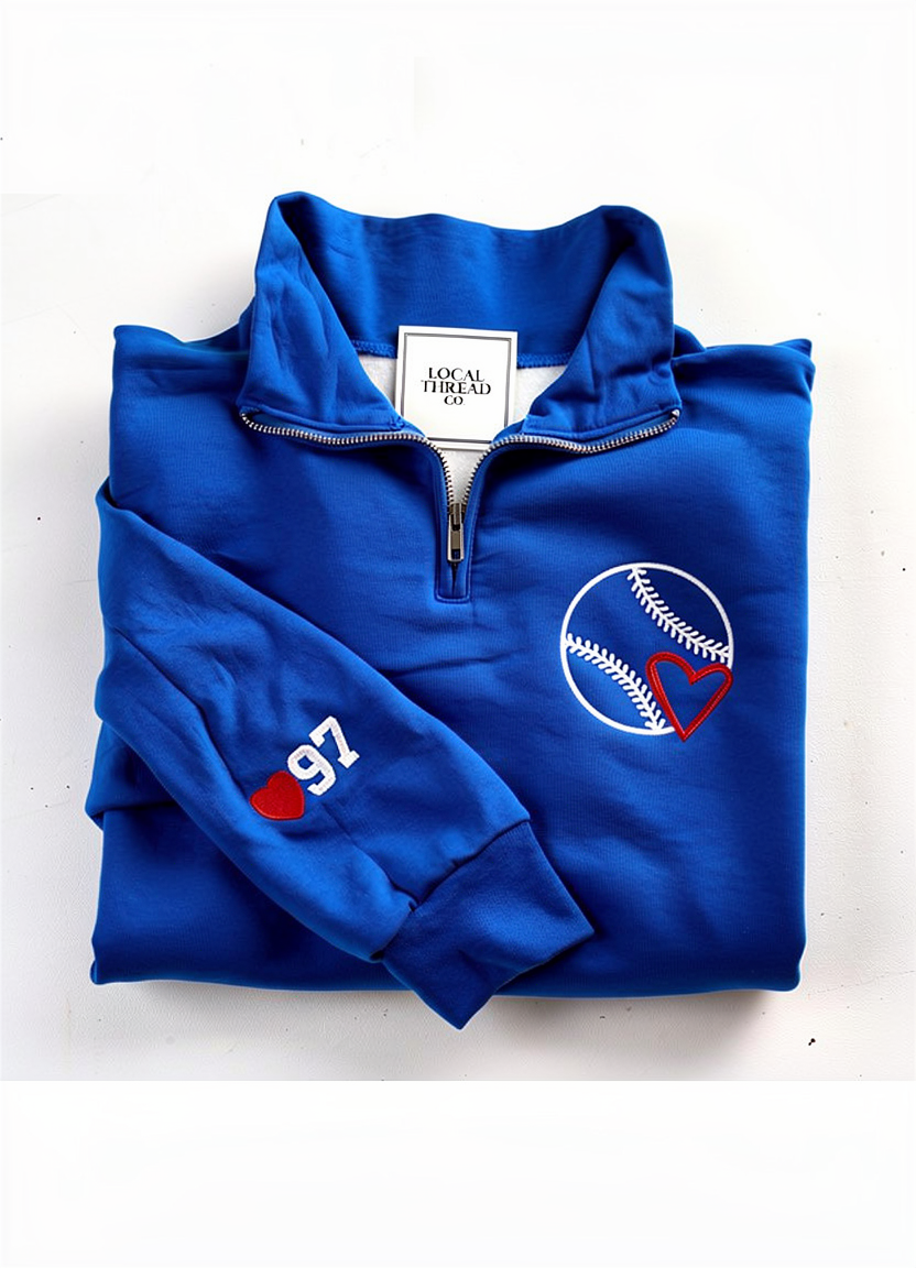 Thumbnail: Baseball Superfan Left Chest and Sleeve