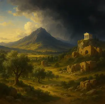 Yunan mitolojisinde Mesenya, kralların, sürgünlerin ve ilahi adaletin şekillendirdiği kadim Peloponnesos bölgesi.