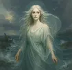 Yunan mitolojisinde Leukothea, denize atladıktan sonra tanrıçaya dönüşen ve denizcileri kurtaran koruyucu deniz perisi.