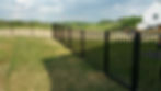Black Aluminum Fence