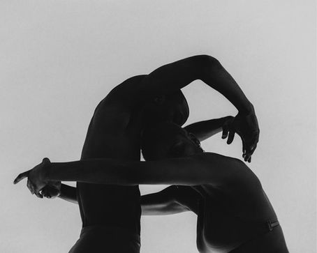 photograph of two dancers