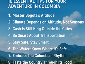 travel tips Colombia, expats in Colombia