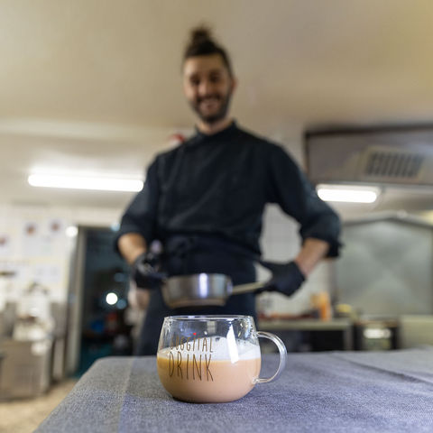 Maroni-Cappuccino, vegan und so fein!