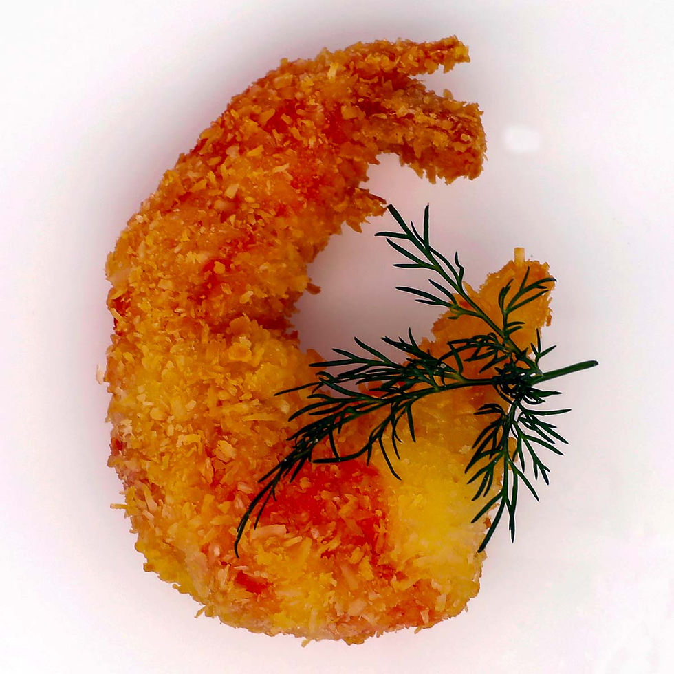 Black Tiger Crevetten, exklusiver Snack, Hotel Restaurant Guggital, Zug