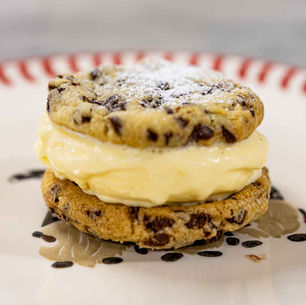 Chocolate Chip Cookies mit Vanilleeis, Guggital Kinderkarte