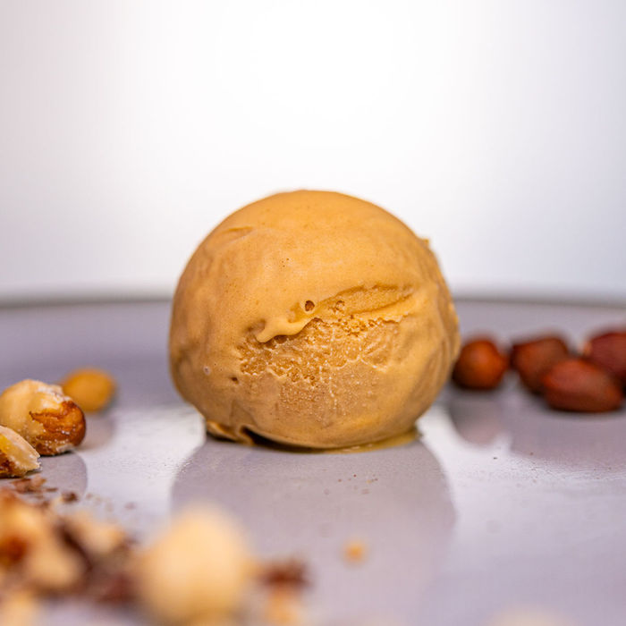 Hausgemachte Nougatglace, Hotel Restaurant Guggital Zug