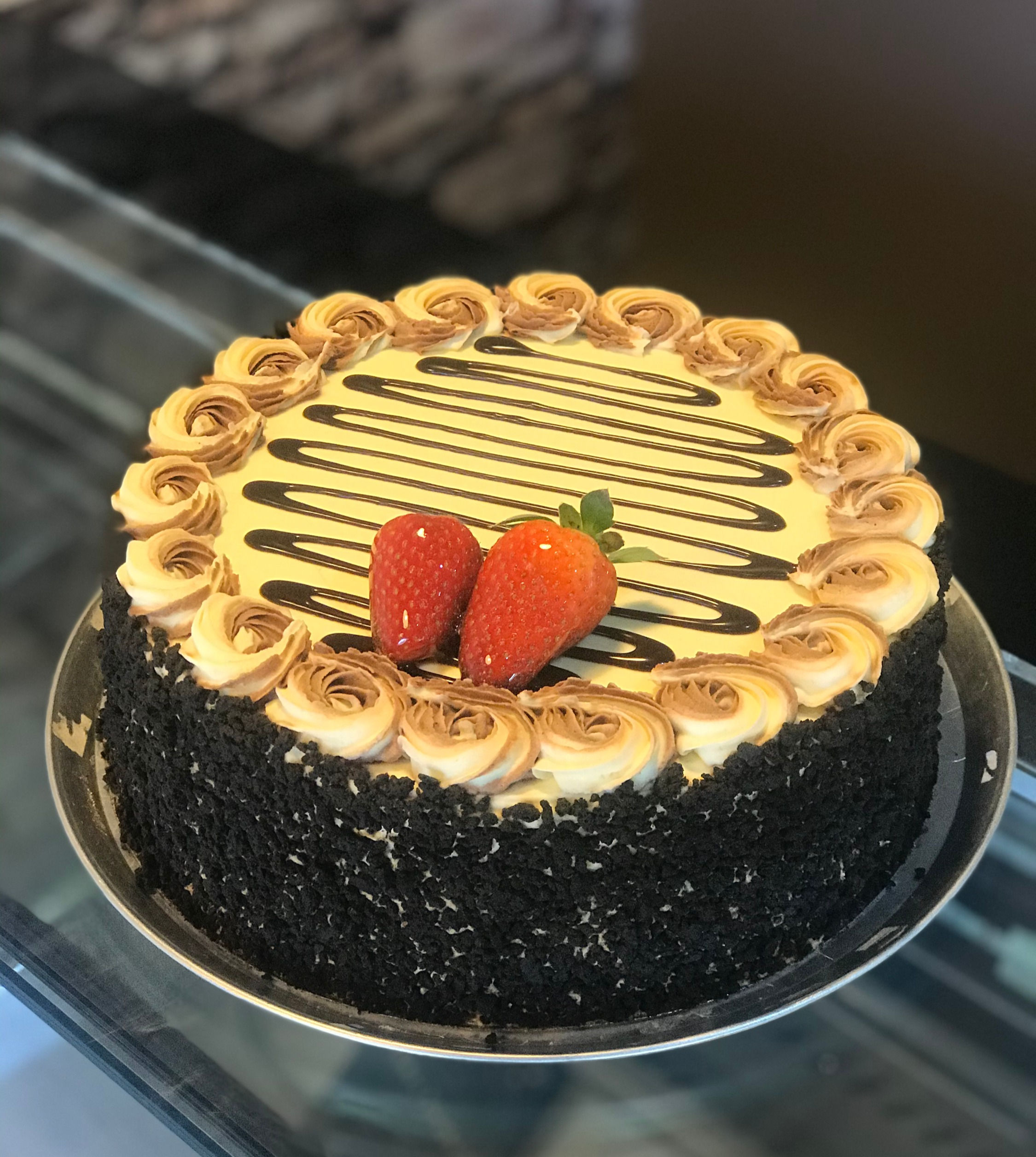 Choc Vanilla Torte