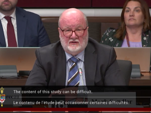 Watch: ALCCA Chair Mark Sandler's opening remarks before the Standing Senate Committee on Human Rights on Bill C-9