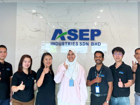 ASEP Industries, a global supplier of engineering plastics, joined the ISO 9001 & 14001 briefing