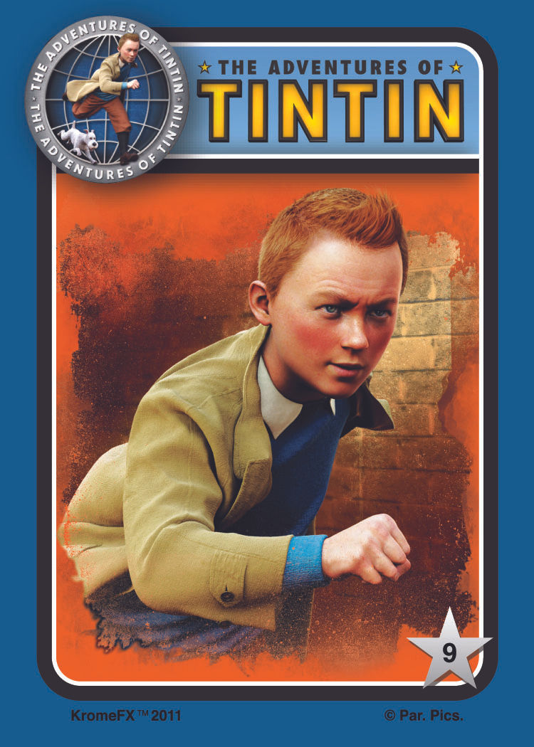 Tintin Trading Card