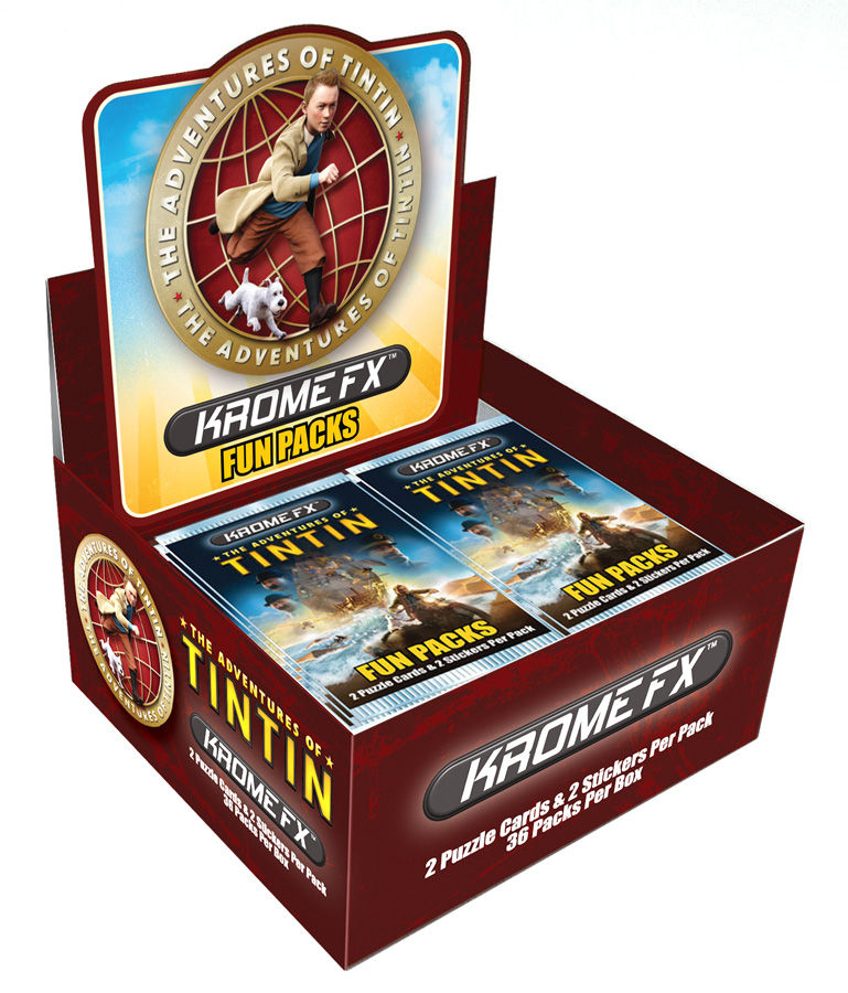Tintin Card Display Box