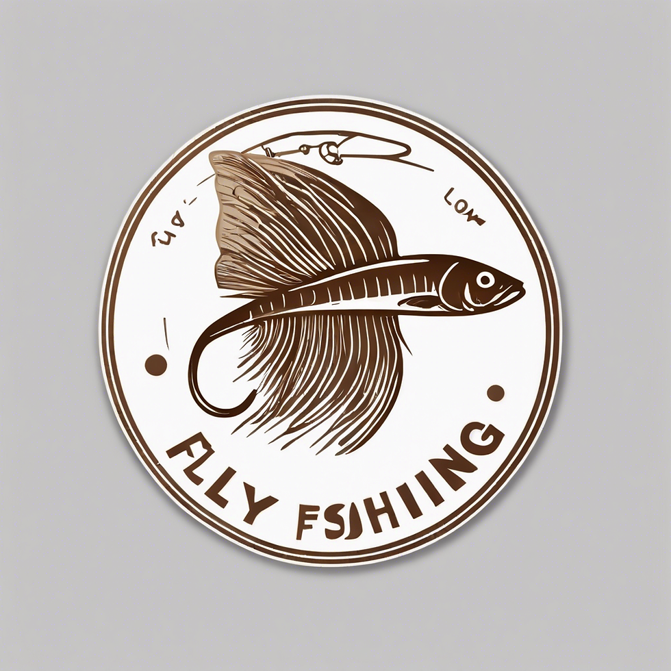 Fly Fishing Decal Sticker