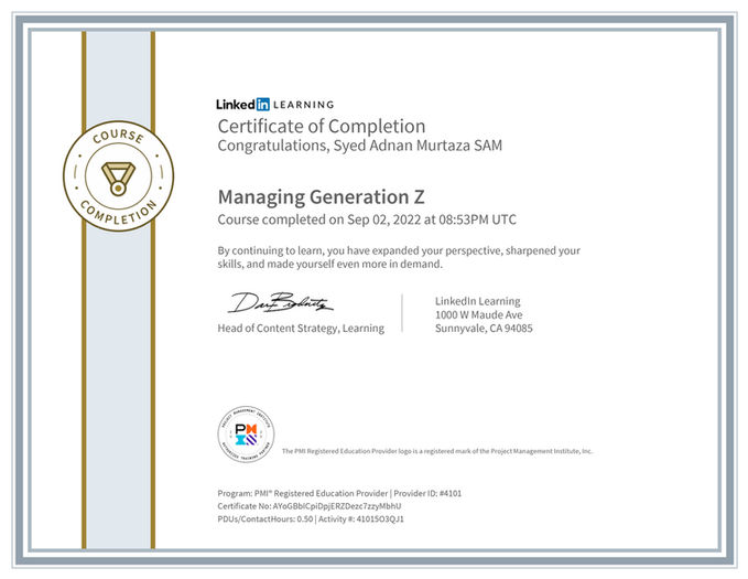 Managing Generation Z