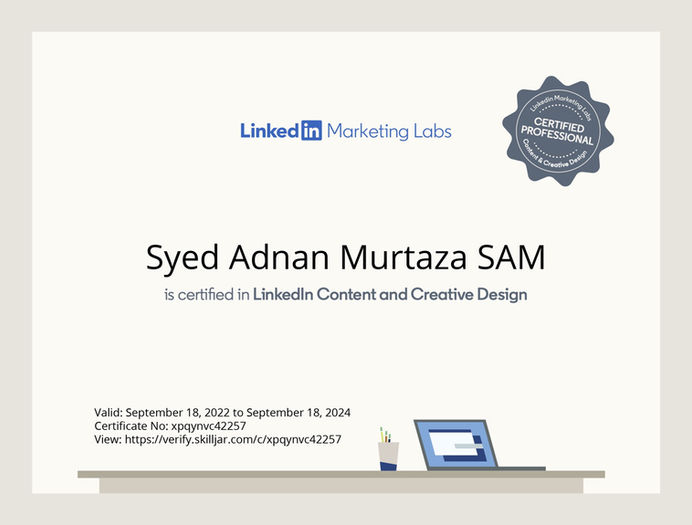 LinkedIn Content and Creative Design