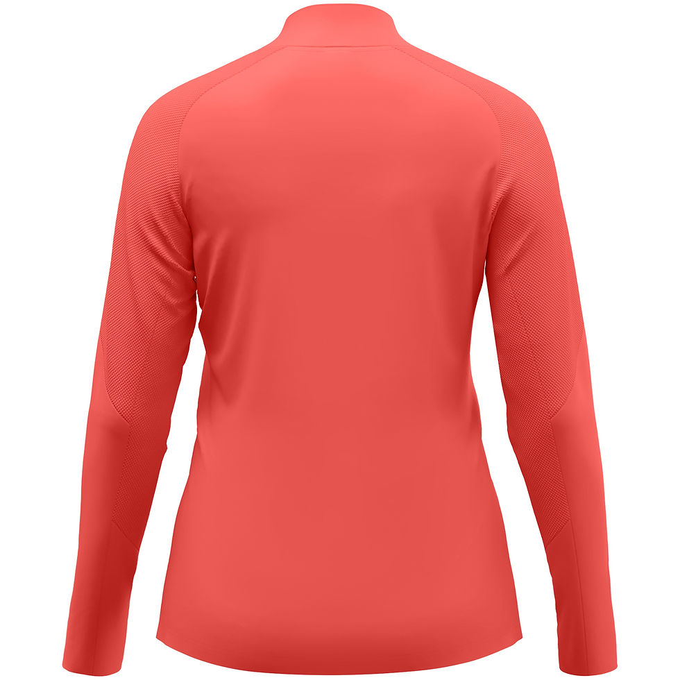 Miniaturebillede: JAKO Ziptop Light Flow – fleksibel og funktionel zip top til træning. Dame