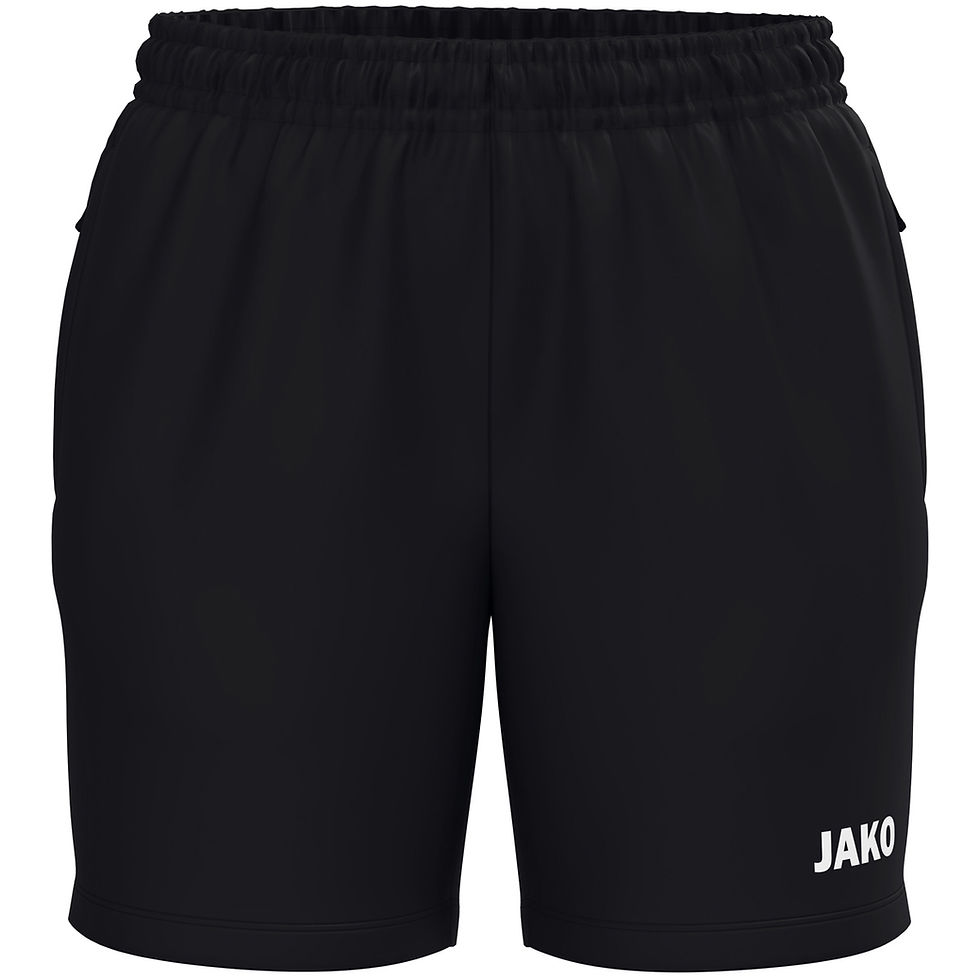 Miniaturebillede: JAKO Webshort One – lette shorts til sport og fritid Sort