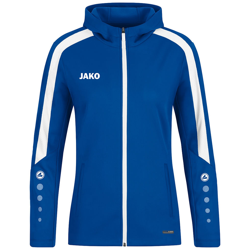 Miniaturebillede: JAKO Power hættejakke – blød fleeceinderside