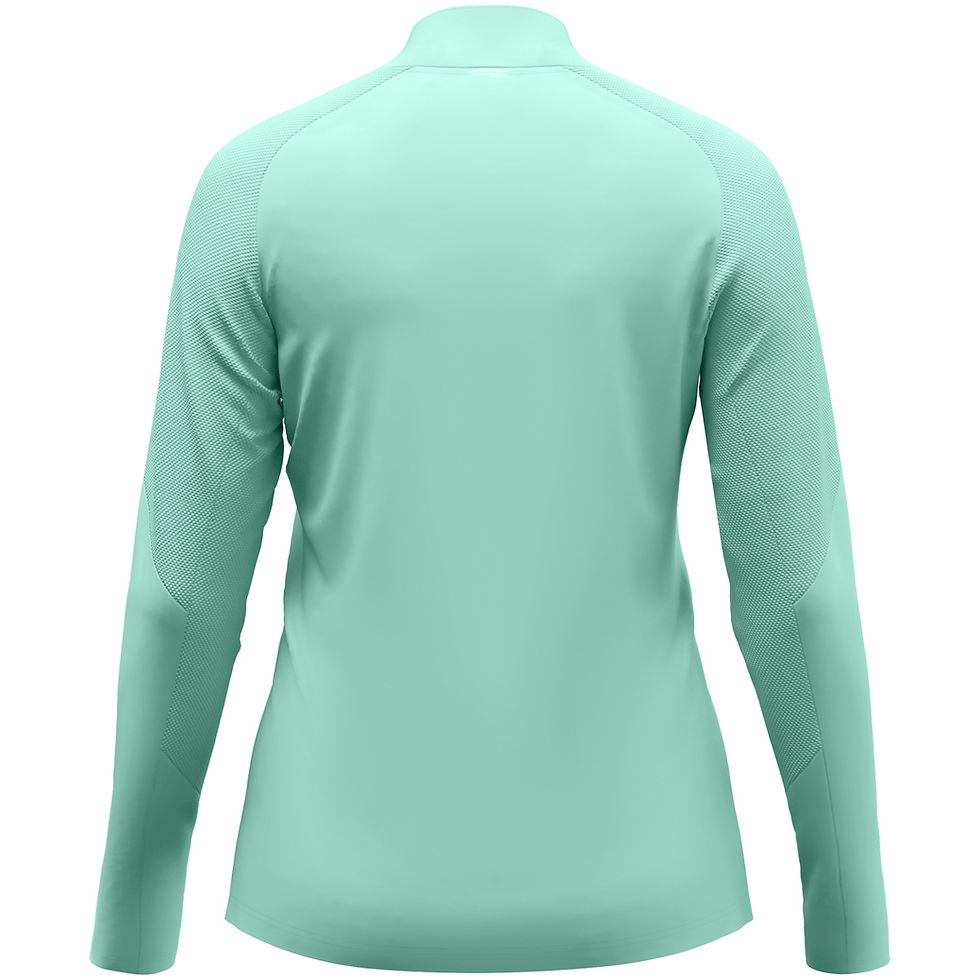 Miniaturebillede: JAKO Ziptop Light Flow – fleksibel og funktionel zip top til træning. Dame