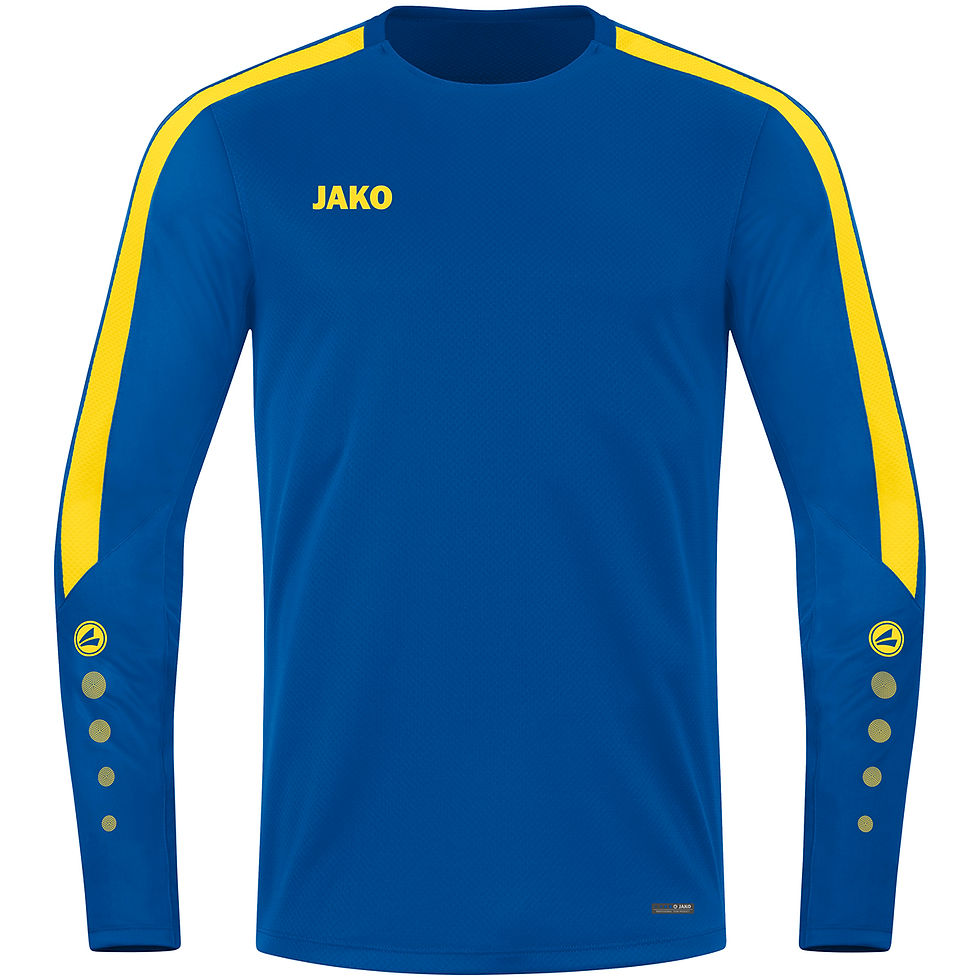 Miniaturebillede: JAKO Power sweatshirt – elastiske ærmer for optimal bevægelse