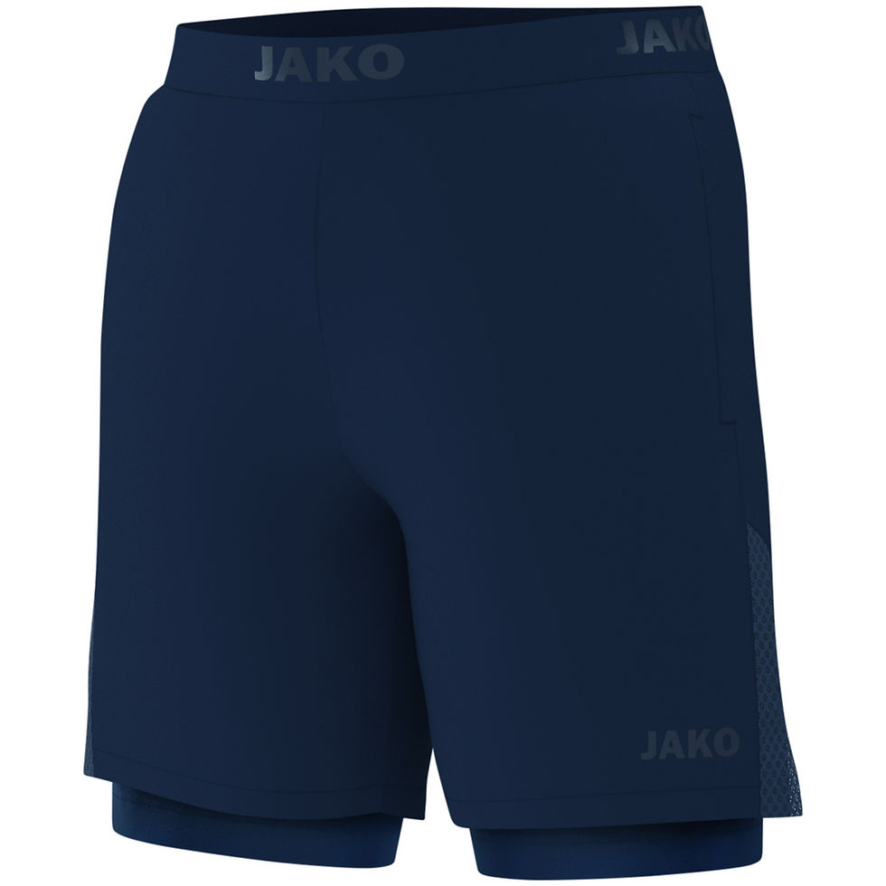 Miniaturebillede: JAKO 2-in-1 Short Power – funktionelle træningsshorts