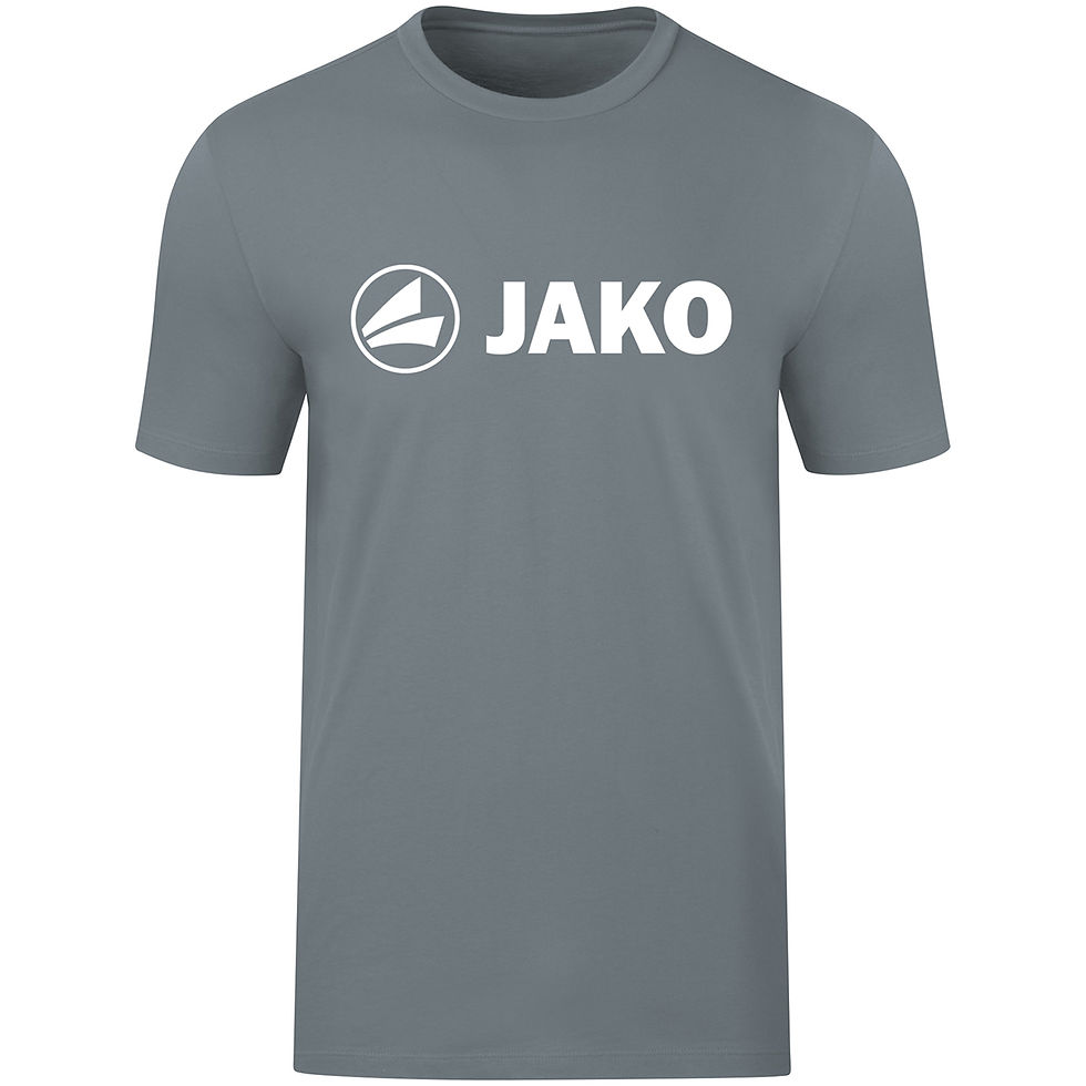 Miniaturebillede: JAKO Promo T-shirt i økologisk bomuld med stort logo-print på brystet