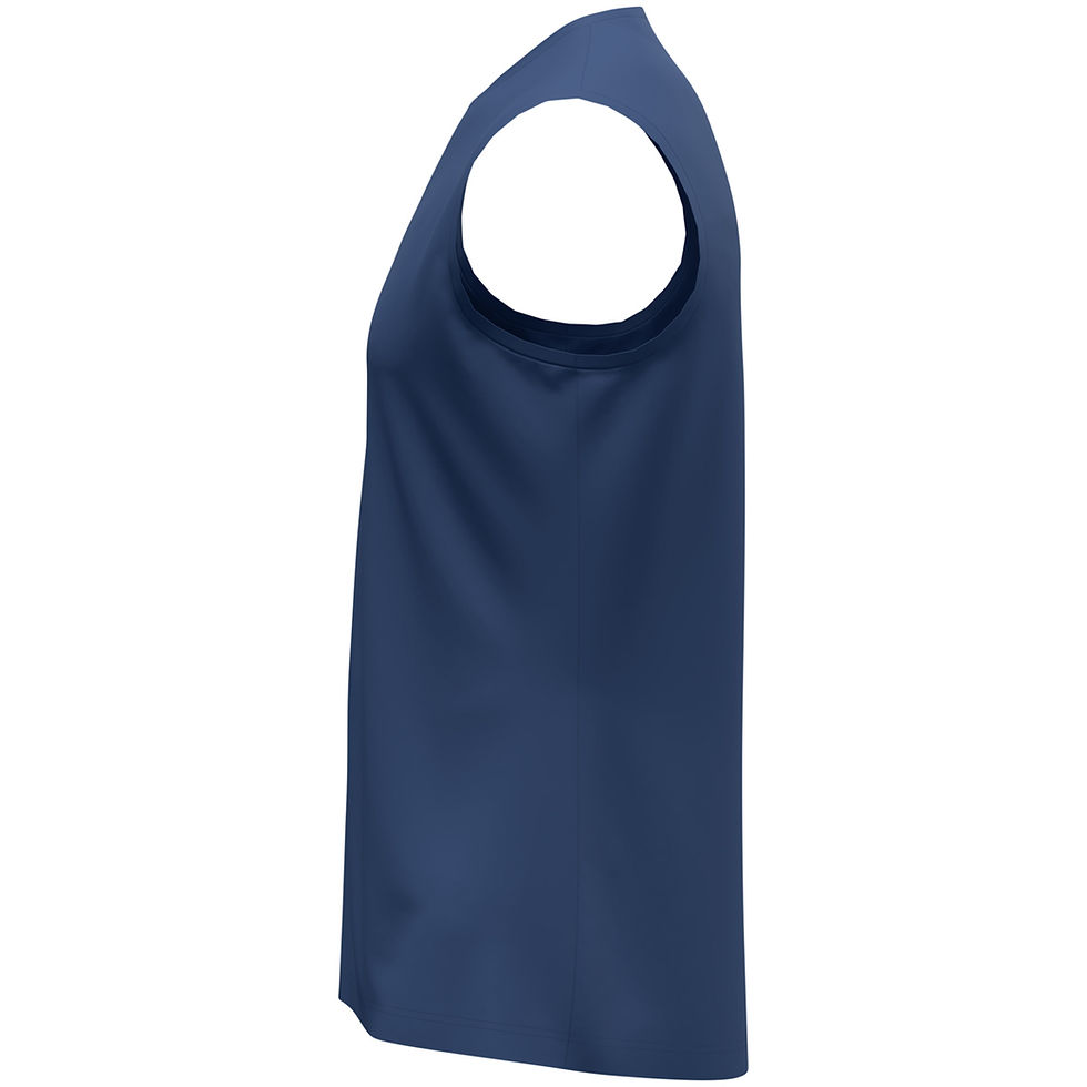 Miniaturebillede: Uni tank top night blue– mesh-ryg for ekstra ventilation
