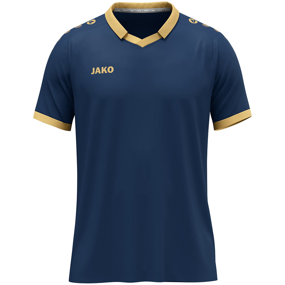 Miniaturebillede: JAKO Glory Spilletrøje med elegant polokrave