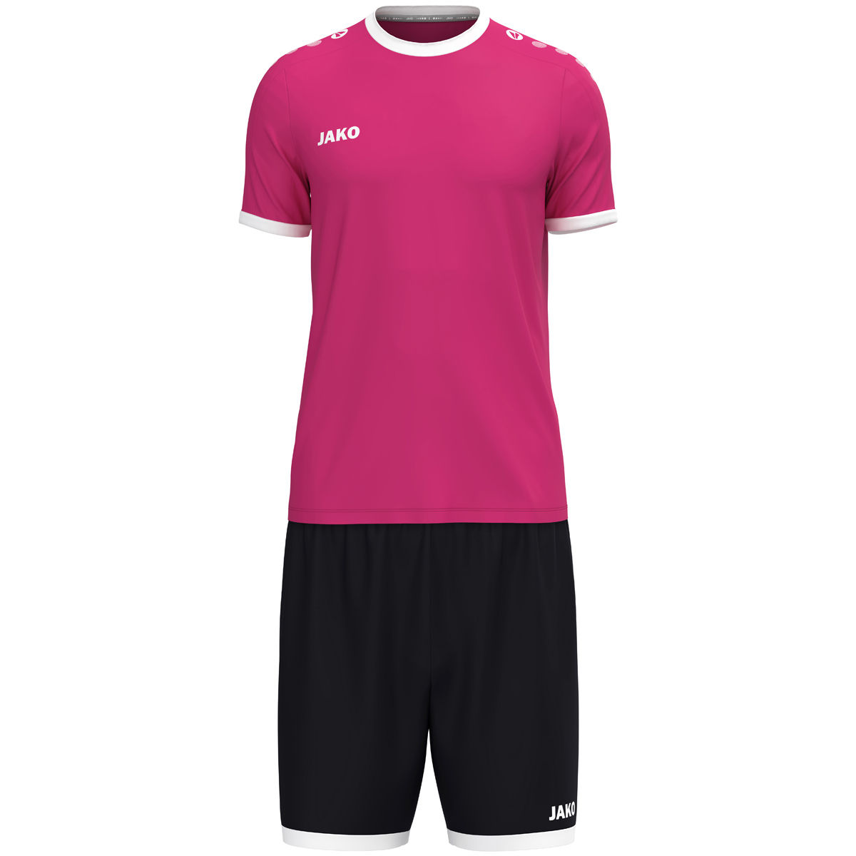 JAKO One Spillersæt Pink/Sort
