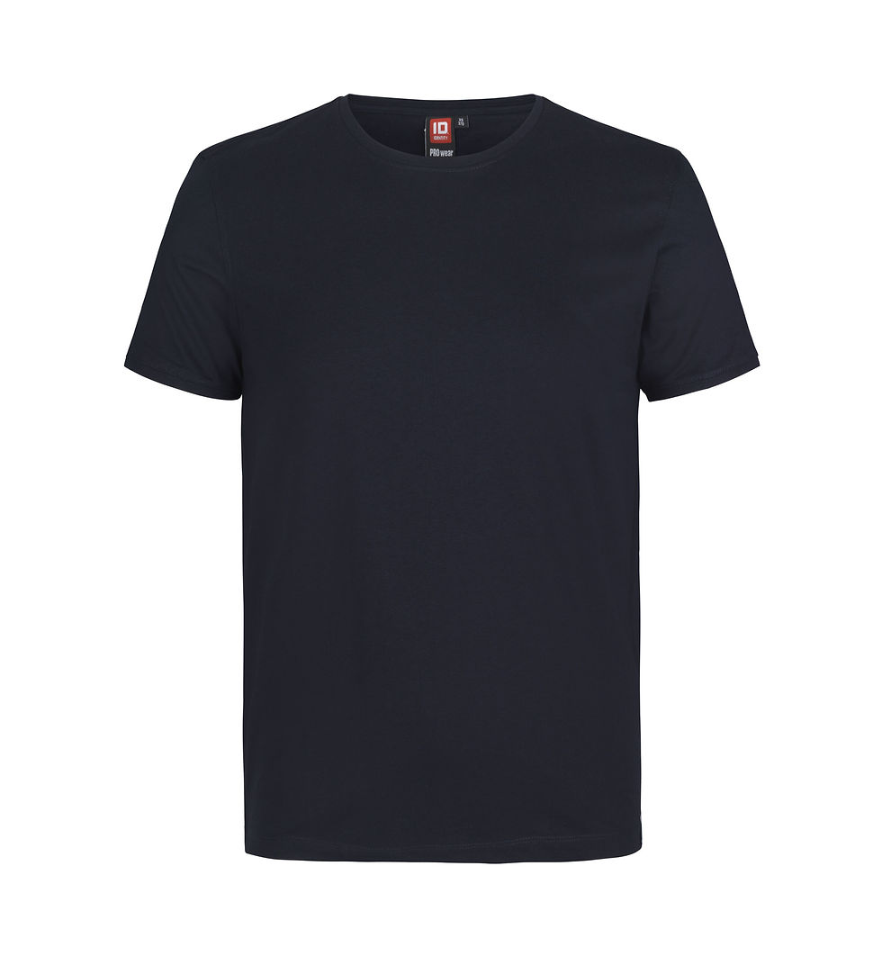 Miniaturebillede: ID Pro Wear Care T-shirt – slidstærk T-shirt i bomuld og genanvendt polyester