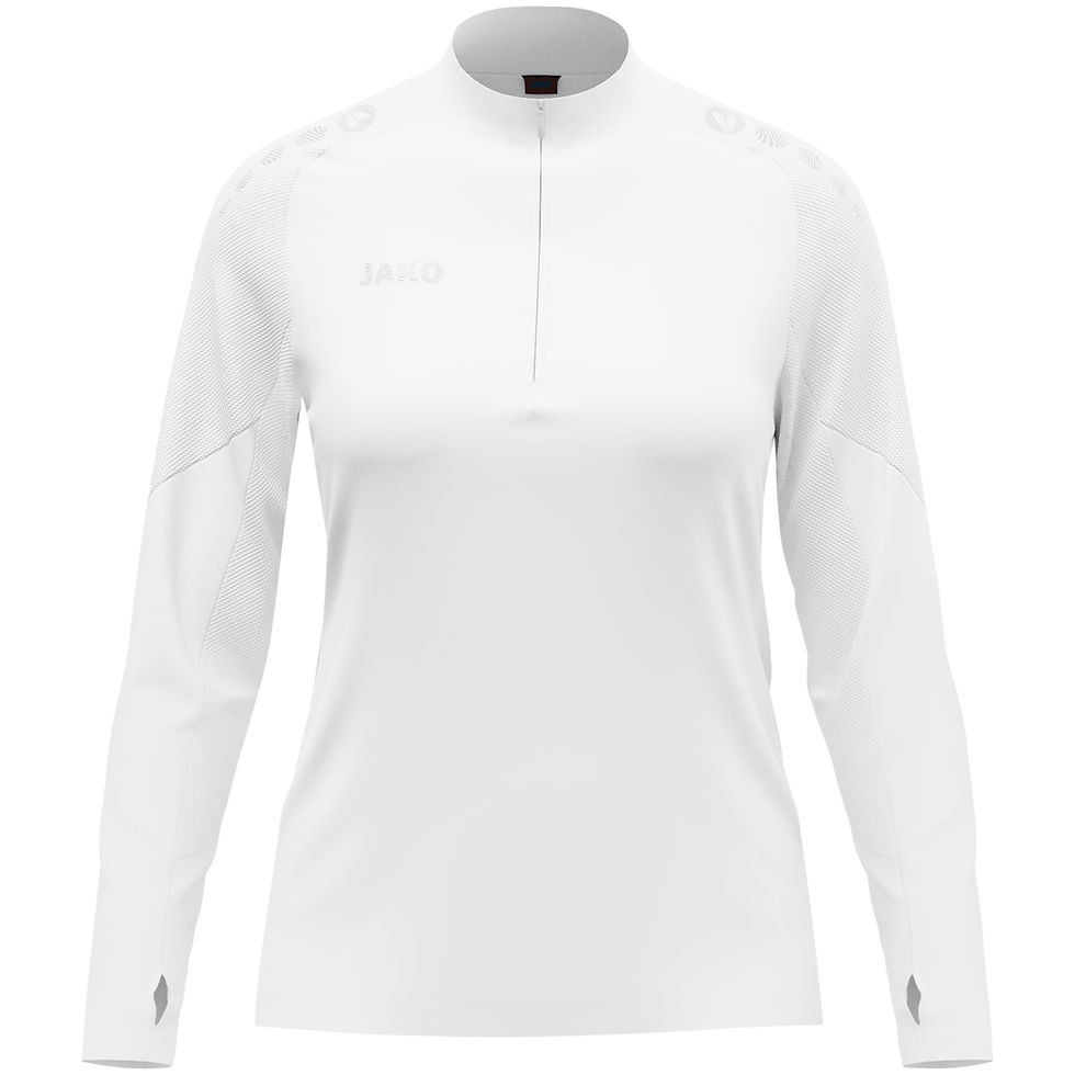 Miniaturebillede: JAKO Ziptop Light Flow – fleksibel og funktionel zip top til træning. Dame