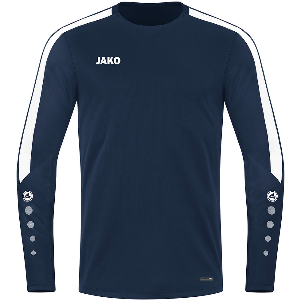 Miniaturebillede: JAKO Power sweatshirt – elastiske ærmer for optimal bevægelse