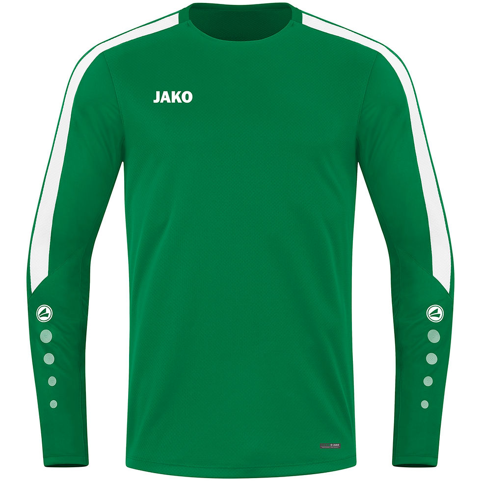 Miniaturebillede: JAKO Power sweatshirt – elastiske ærmer for optimal bevægelse