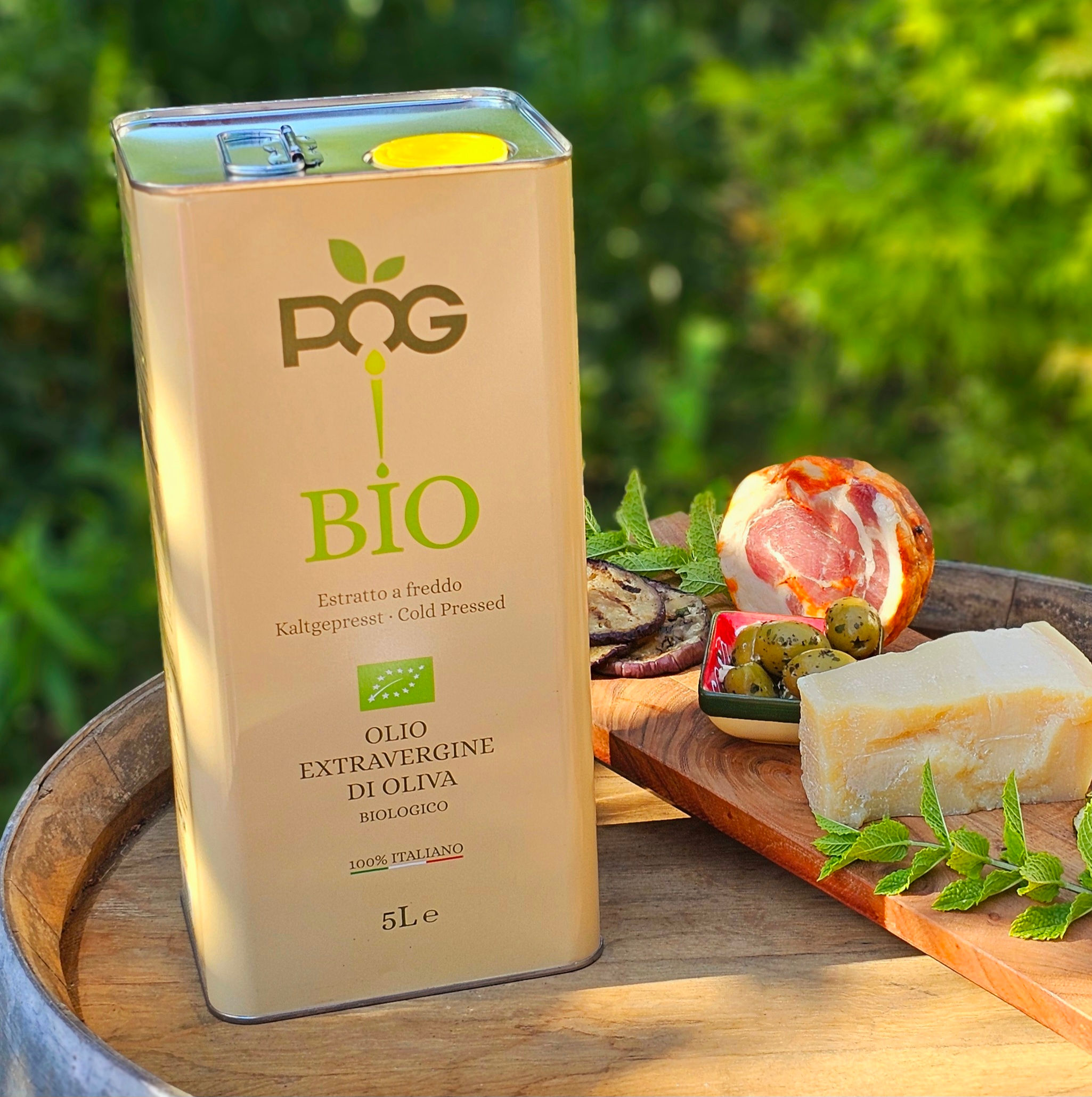 Olio P.O.G "Lac de Garde" BIO - huile d'olive extra vierge 5L