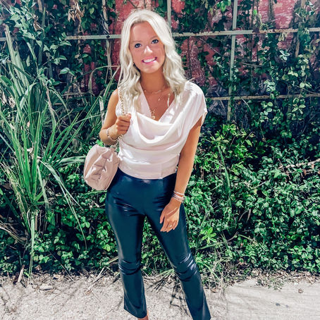 styling leather pants for fall