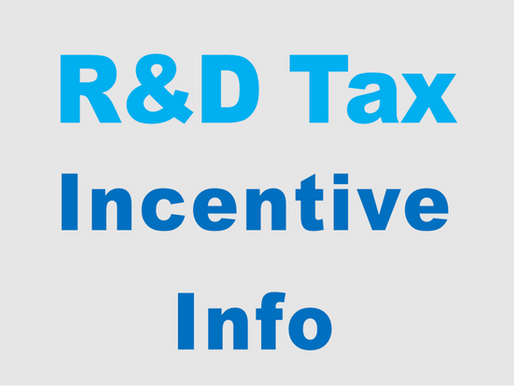 R&D Tax Incentive Information & Resources