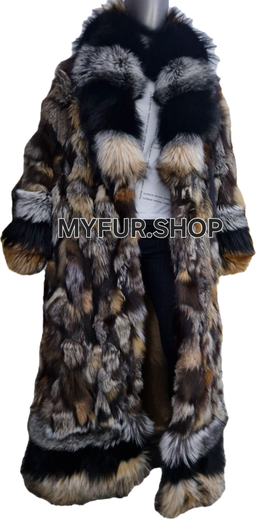 Thumbnail: MEN'S FULL LENGTH  FOX COAT