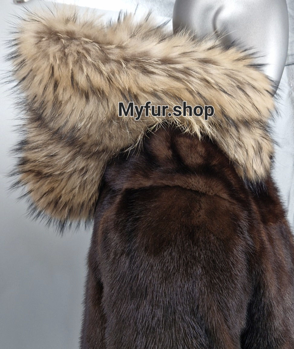 Thumbnail: FINN RACCOON FUR HOODS,Unisex