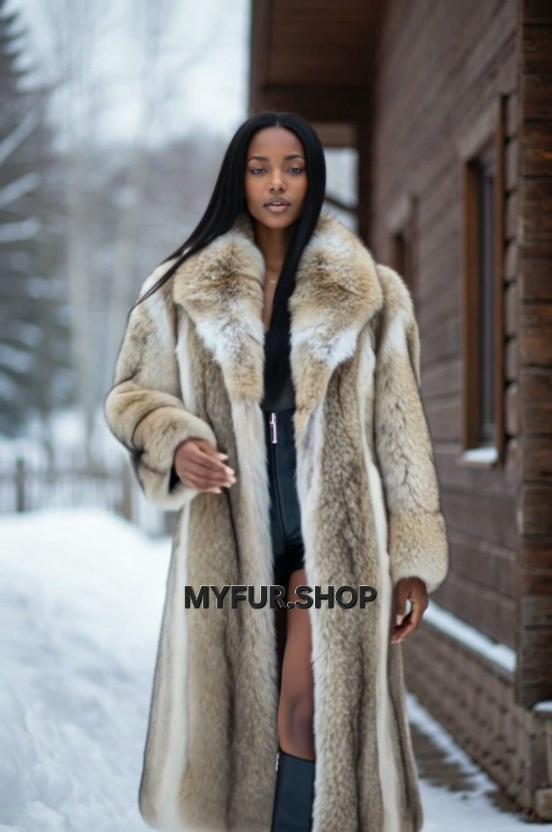Thumbnail: REAL COYOTE FULLPELT FURCOAT 