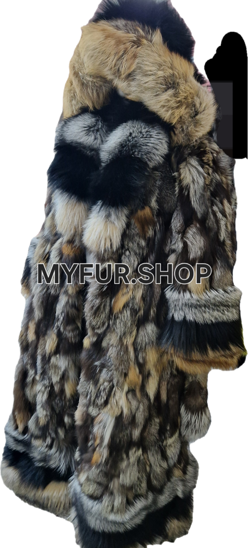 Thumbnail: MEN'S FULL LENGTH  FOX COAT